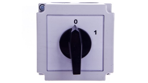 Łącznik krzywkowy 0-1 4P 25A w obudowie 4G25-92-PK R114 63-840398-031