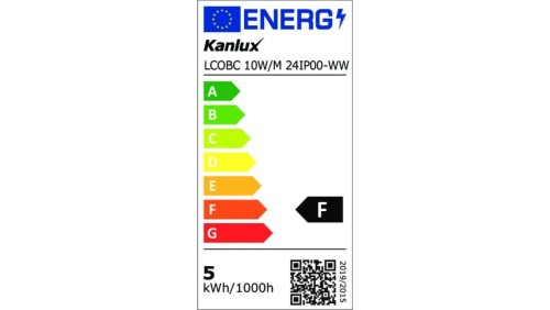 Taśma LED 24V LCOBC 10W/M 24IP00-WW 920lm/m 3000K Ra90 rolka 50mb 3 lata Gwarancji 38906