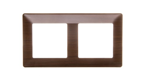 VALENA LIFE Ramka podwójna wenge 754172