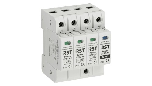 Ogranicznik przepięć T1 + T2 RST Power T1 + T2 3+1 275V FM 801 418