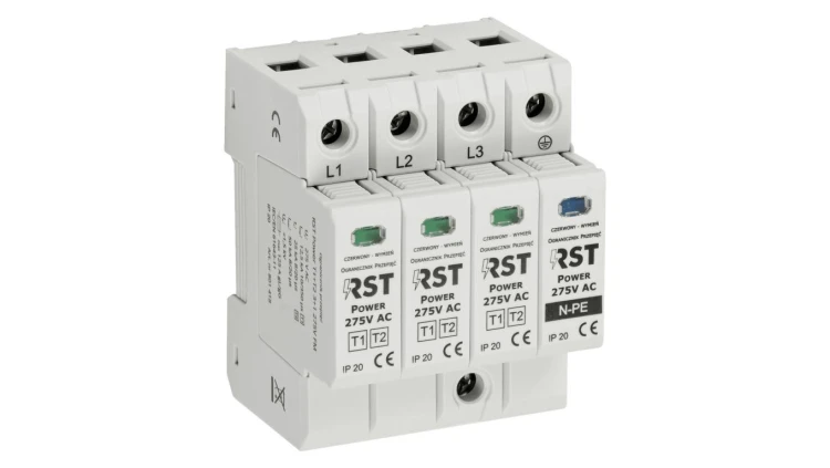 Ogranicznik przepięć T1 + T2 RST Power T1 + T2 3+1 275V FM 801 418