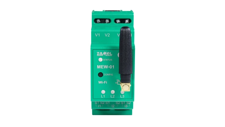 SUPLA Monitor energii elektrycznej WI-FI 3F+N MEW-01 SPL10000009