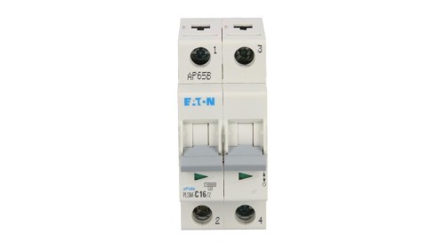 Wyłącznik nadprądowy 2P C 16A 10kA AC PLSM-C16/2-MW 242405