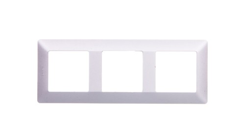 VALENA LIFE Ramka potrójna aluminium 754133