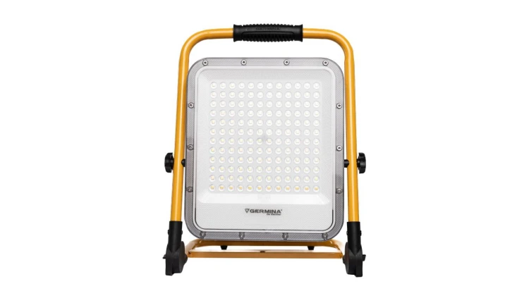 Projektor LED przenośny akulumatorowy HERKULES 100W 2500lm 6500K 15000mAh GW-0074