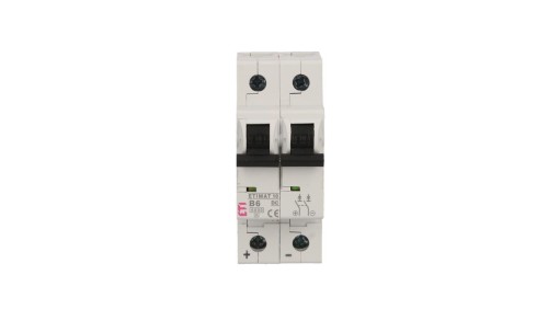 Wyłącznik nadprądowy 2P B 6A 6kA DC ETIMAT10 002128712