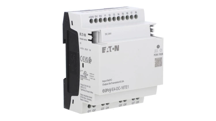 Rozszerzenie wejścia/wyjścia easyE4 24VDC 8DI 8DO-T EASY-E4-DC-16TE1 197220