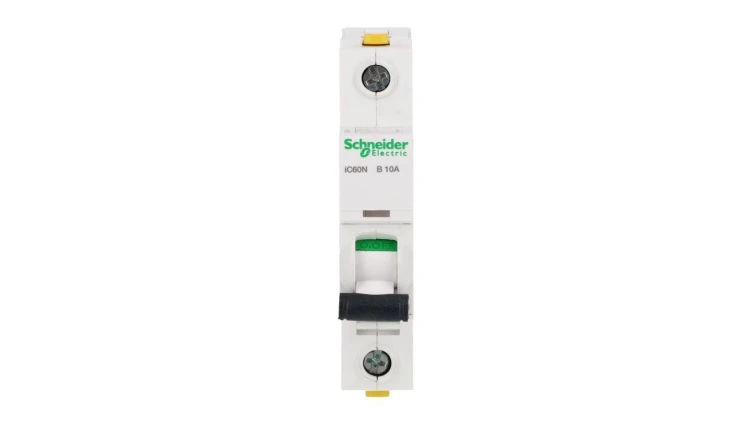 Wyłącznik nadprądowy 1P B 10A 6kA AC iC60N-B10 Acti9 A9F03110