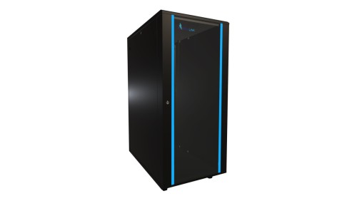 Szafa rack stojąca Extralink 27U 600x1000 Czarna