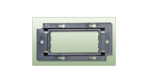 Support 2M czteromodułowy 138x71x11,7mm czarny JL-04-S2M-1