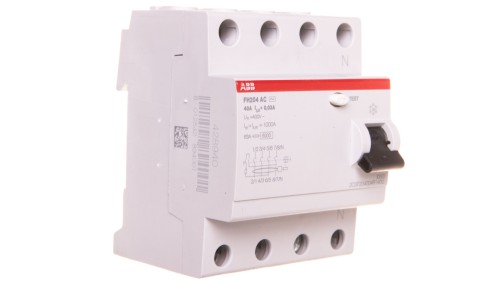 Wyłącznik różnicowoprądowy 4P 40A 0,03A typ AC FH204 AC-40/0,03 2CSF204002R1400