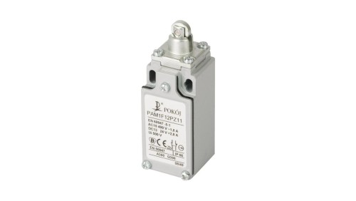Wyłącznik krańcowy 2R migowy metal popychacz stalowy z rolką stalową Ø10,5 PAM1F12PZ02 A37-4661