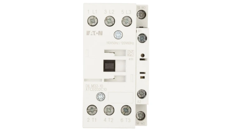Stycznik mocy 32A 3P 110V AC 1Z 0R DILM32-10(110V50HZ,120V60HZ) 277257
