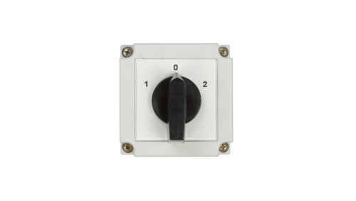 Łącznik krzywkowy 1-0-2 3P 10A w obudowie 4G10-53-PK R014 63-840345-011