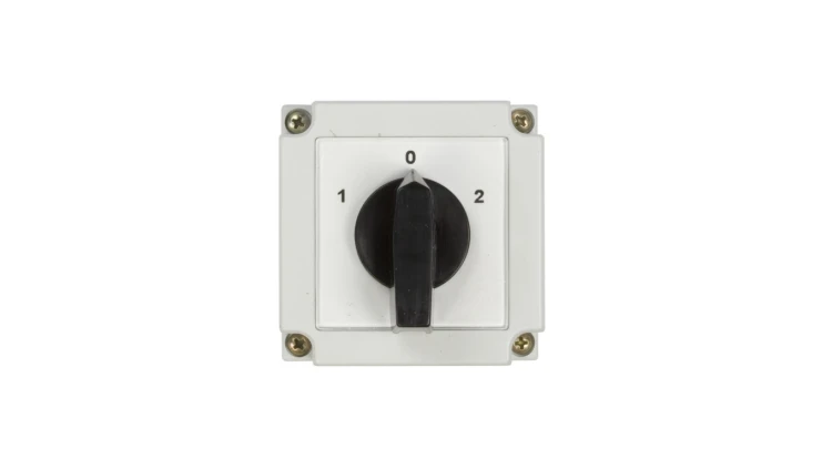 Łącznik krzywkowy 1-0-2 3P 10A w obudowie 4G10-53-PK R014 63-840345-011