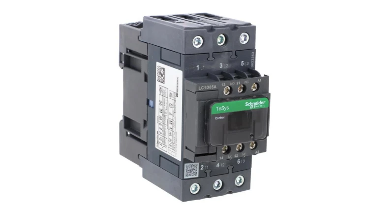 TeSys Deca Stycznik mocy 65A 3P 24V AC 1Z 1R (EVK) LC1D65AB7