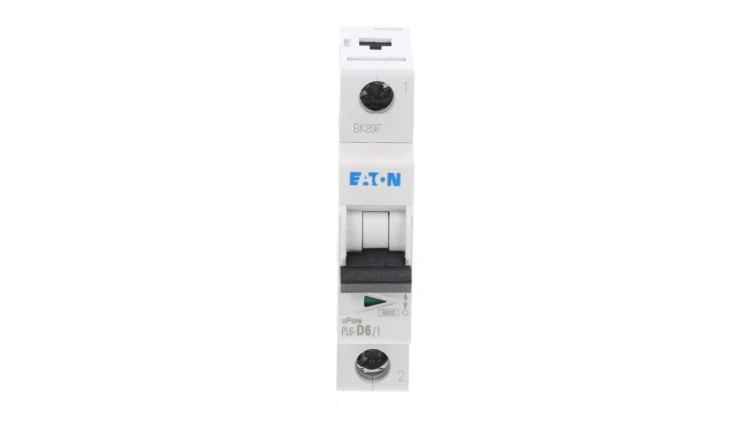 Wyłącznik nadprądowy 1P D 6A 6kA AC PL6-D6/1 286542