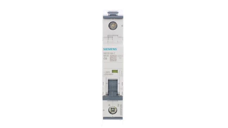 Wyłącznik nadprądowy 1P C 6A 10kA AC SENTRON 5SY5106-7