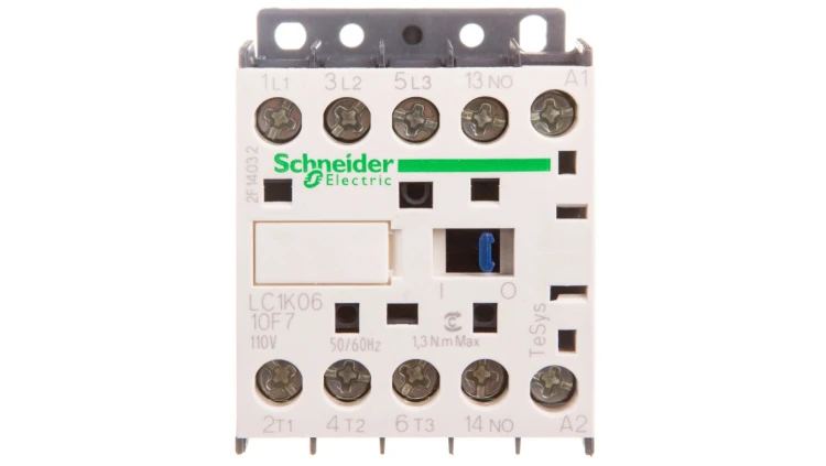 Stycznik mocy 6A 3P 110V AC 1Z 0R LC1K0610F7