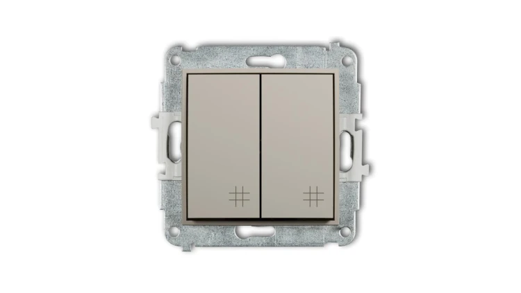 MINI Mechanizm łącznika podwójnego krzyżowego taupe 60MWP-66