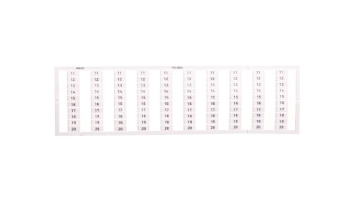Oznaczniki WMB 10x 11-20 793-5603 /5szt./