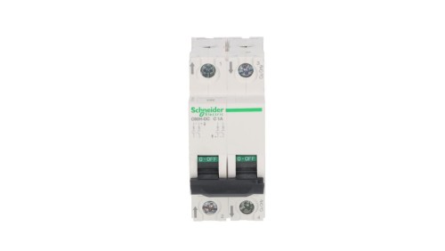 Wyłącznik nadprądowy 2P C 1A DC C60H-DC-C1-2 Acti9 A9N61521