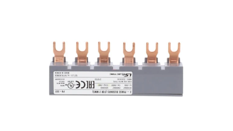 Szyna łącząca do 2 wyłączników silnikowych LS Electric MMS, typ 32 70211941111 MMS-PB-322