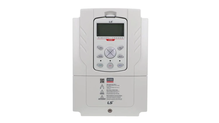 Przemiennik częstotliwości LS Electric H100, 3-fazowy, moc 11kW, wbudowany filtr EMC, Modbus 6731003100 LV0110H100-4COFN