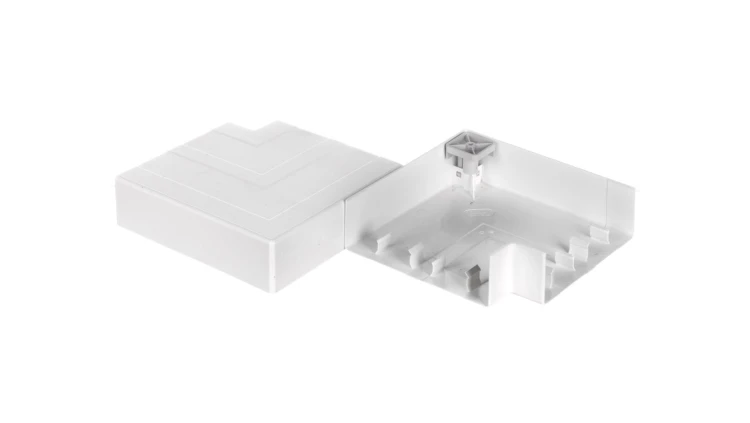 Naroże płaskie nakładane RAPID 45-2 207x207x56 GK-FH53165RW białe 6113460 /2szt./
