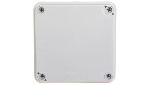 Puszka hermetyczna natynkowa 108x108x56mm IP65 szara PH-1A.1 28.11