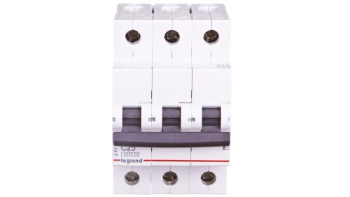 Wyłącznik nadprądowy 3P C 25A 6kA AC S303 RX3 419237