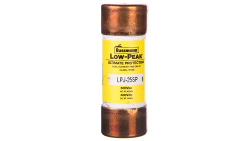 Wkładka bezpiecznikowa LOW-PEAK 21x57mm 3A CLASS J 600V zwłoczna LPJ-25SP