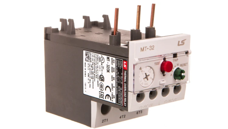 Przekaźnik terminczny do styczników LS Electric MC-9B - 40A, 2,5A-4A 1298000800 MT-32 3.3A