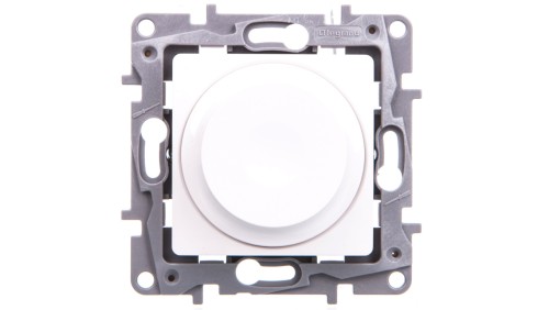 NILOE Ściemniacz obrotowy 300 W 2 przewodowy biały 764588