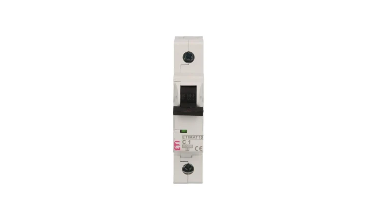 Wyłącznik nadprądowy 1P C 1A 10kA AC ETIMAT10 002131704