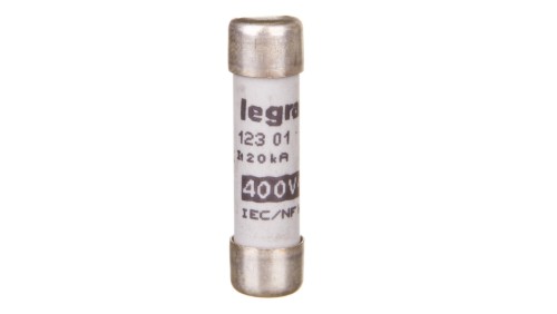 Wkładka bezpiecznikowa cylindryczna 8,5x31,5mm 1A gG 400V 012301