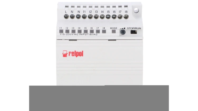 Przekaźnik programowalny 230V AC 8we, 4wy bez wyświetlacza i klawiatury NEED-230AC-11-08-4R 857737