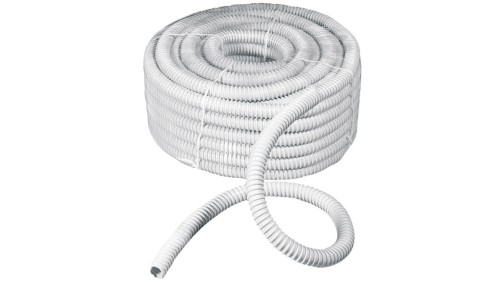 Rura spiralna wysokoelastyczna szara PVC fi8 ECGFE08 /30m/