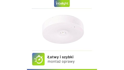 Oprawa sieciowo-awaryjna natynkowa STARLET ROUND SO 150 M 3H AT / 91766