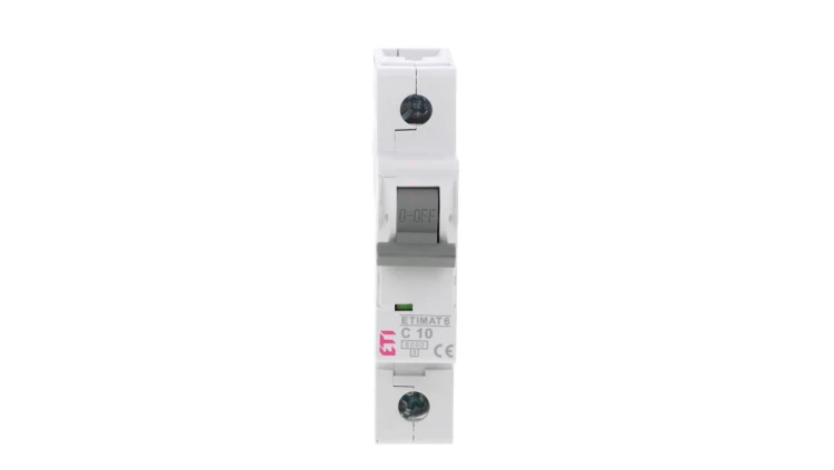 Wyłącznik nadprądowy 1P C 10A 6kA AC ETIMAT 6 002141514