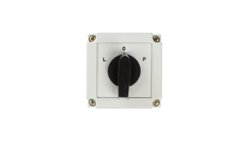 Łącznik krzywkowy L-0-P 3P 10A w obudowie 4G10-11-PK R014 63-840309-011