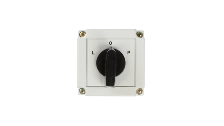 Łącznik krzywkowy L-0-P 3P 10A w obudowie 4G10-11-PK R014 63-840309-011