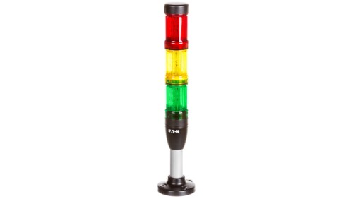 Kolumna sygnalizacyjna 24V AC/DC światło stałe czerwona/żółta/zielona SL4-100-L-RYG-24LED 171296