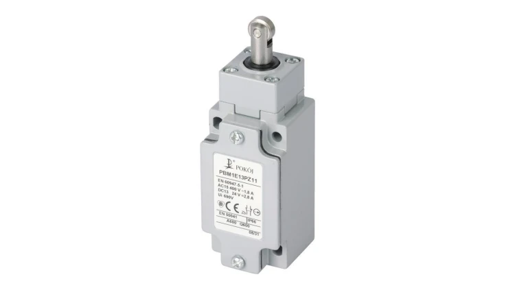 Wyłącznik krańcowy metal 1R 1Z migowy popychacz stalowy z rolką stalową Ø12 PBM1E13PZ11 A37-3400