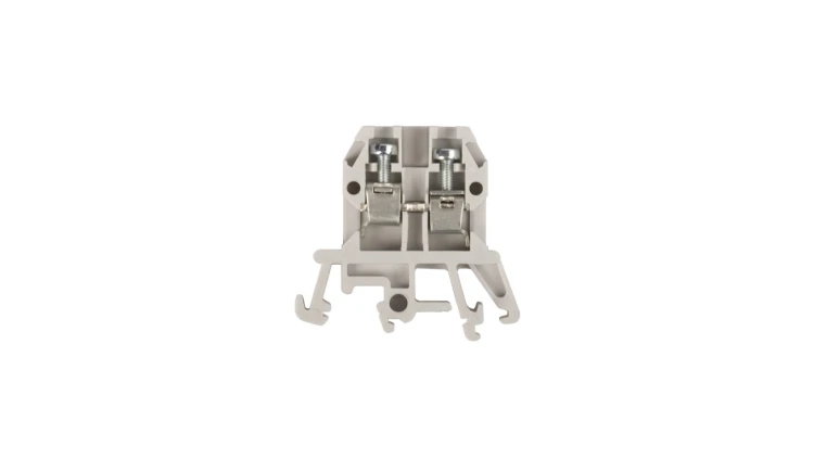 Złączka szynowa 2-przewodowa 4 mm2 szara ZUG-G4 A11-0108
