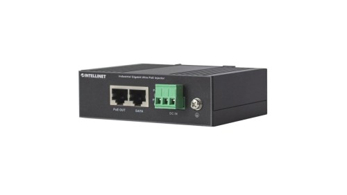 Przemysłowy adapter zasilacz Ultra Poe 1X RJ45 Gigabit 60W DIN 561389