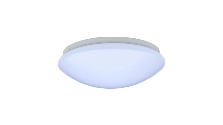Plafoniera z mikrofalowym czujnikiem ruchu 12W 840lm kąt 360 stopni neutralna biała IP20 biała EC79759