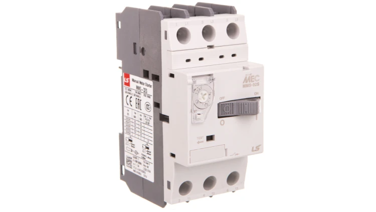Wyłącznik silnikowy LS Electric MMS, typ 32S, 1,6A 0705100641 MMS-32S 1.6A