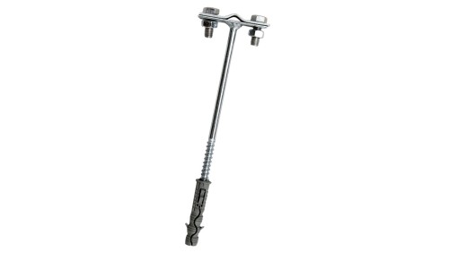 Uchwyt do bednarki i drutu odgomowego z kołkiem rozporowym B=30mm, L=120mm KM63