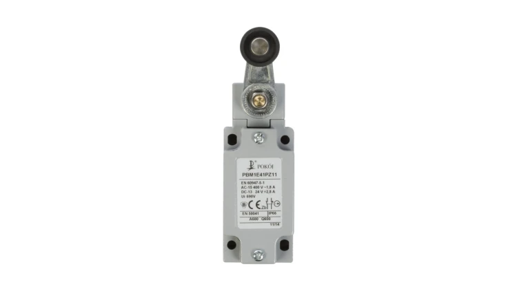 Wyłącznik krańcowy metal 1R 1Z migowy dźwignia z rolką z tworzywa Ø22 PBM1E41PZ11 A37-3480